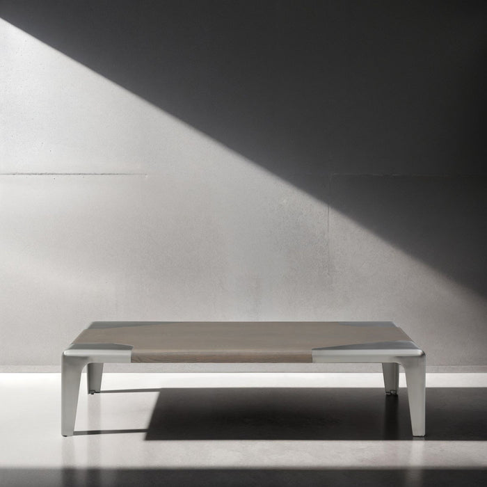 Stainless Steel Coffee Table - Gray / Silver
