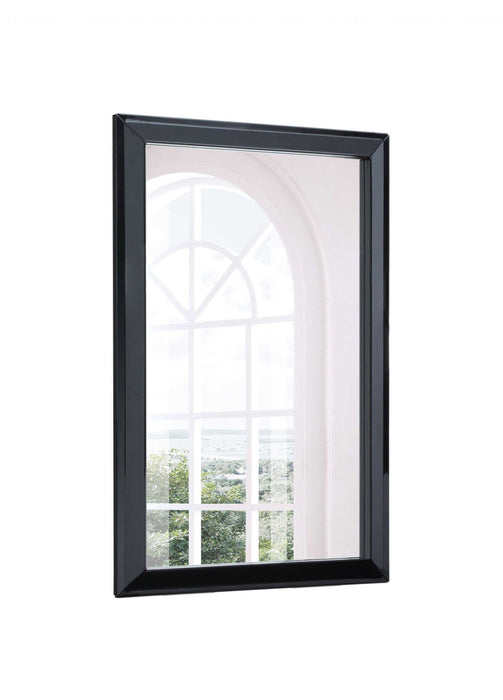 51" Framed Accent Mirror - Black