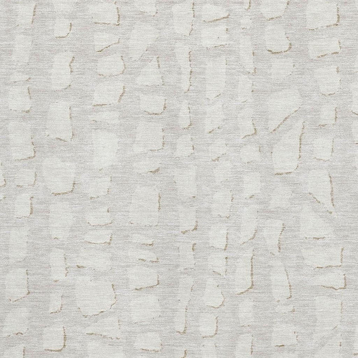 8' X 10' Cobblestone Washable Area Rug With UV Protection - Ivory And Beige