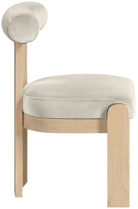 Arienzo - Performance Fabric Upholstered Dining Chair (Set of 2) - Natural Base