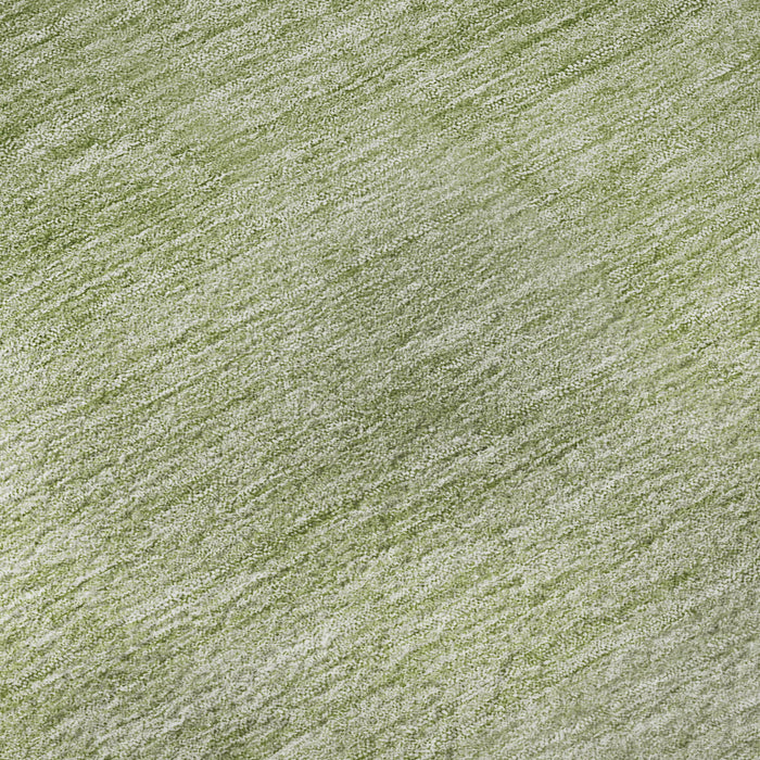 10' X 14' Ombre Washable Area Rug With UV Protection (673795) - Green / Ivory