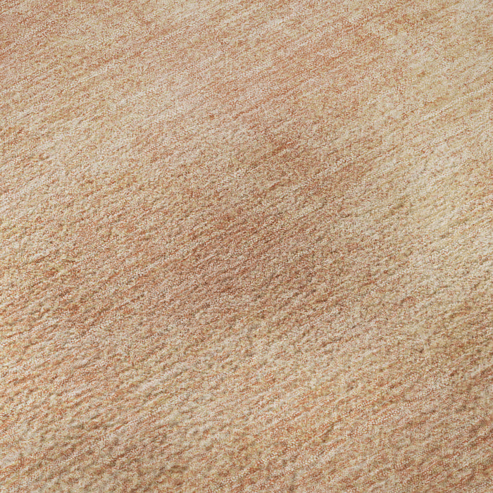 10' X 14' Abstract Washable Area Rug With UV Protection (679959) - Peach / Salmon