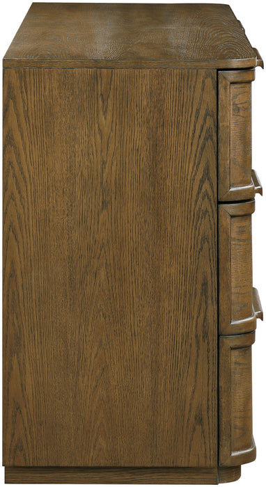 Tiberio - Oak Veneer And Solid Wood Dresser