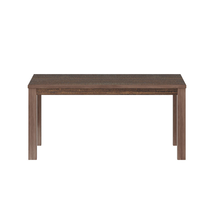 35" Solid Wood Dining Table - Espresso