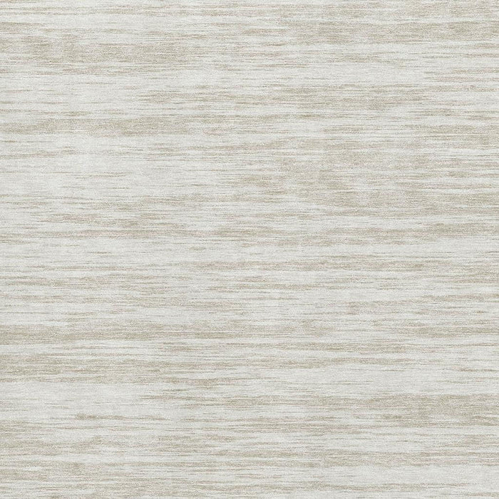 10' X 14' Striped Washable Area Rug With UV Protection (675606) - Ivory / Beige