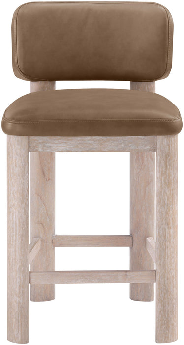 Paloma - Faux Leather Upholstered Counter Stool (Set of 2)