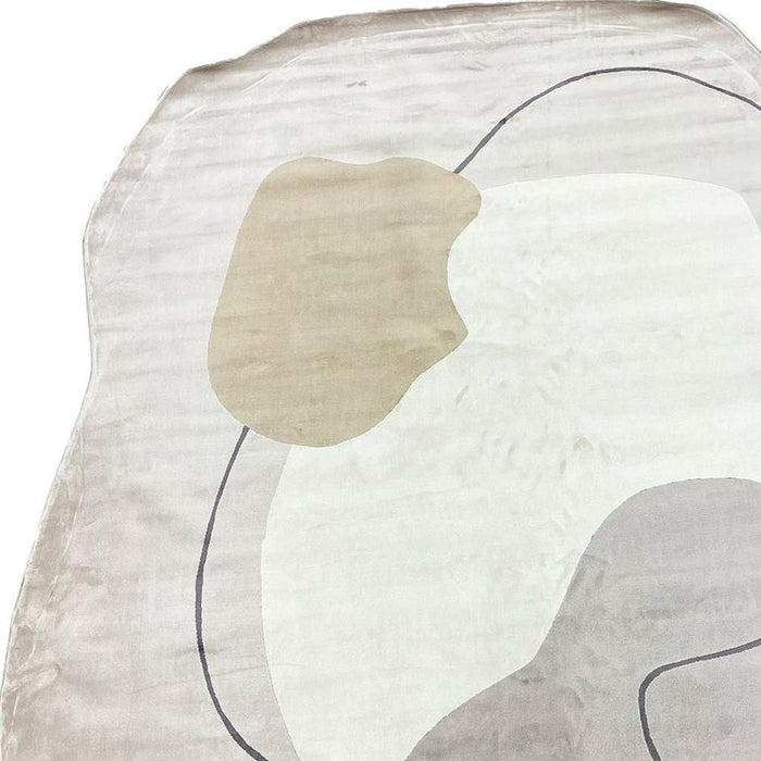 7' X 9' Abstract Area Rug (722647) - Beige / Cream / Tan