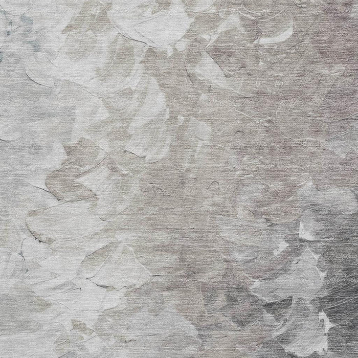 10' X 14' Abstract Washable Area Rug With UV Protection (696746) - Taupe / Gray / Silver