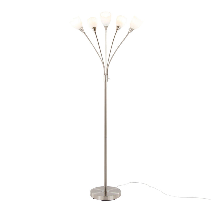 Medusa - Metal Floor Lamp 5 Arm