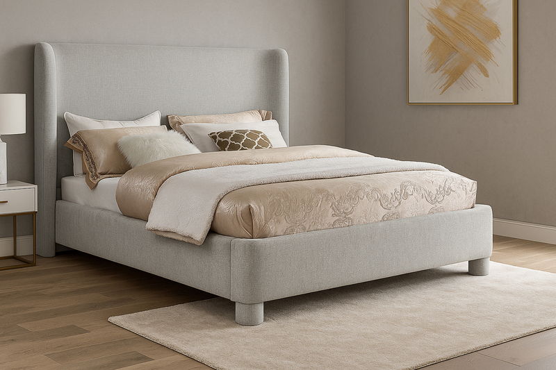 Penny - Chenille Fabric Bed