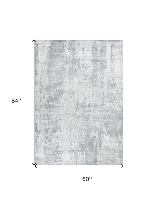 5' x 7' Viscose Area Rug - Dew