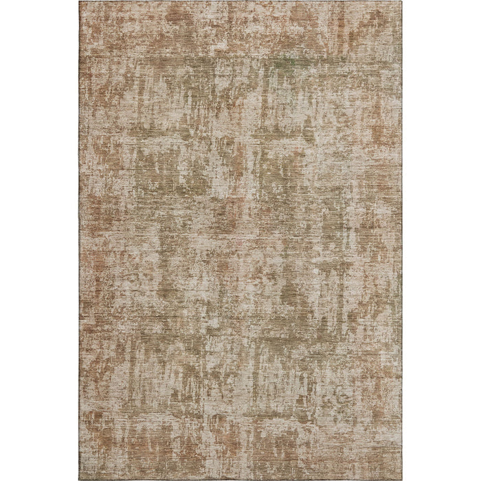 10' X 14' Abstract Washable Area Rug With UV Protection (695276) - Beige / Taupe