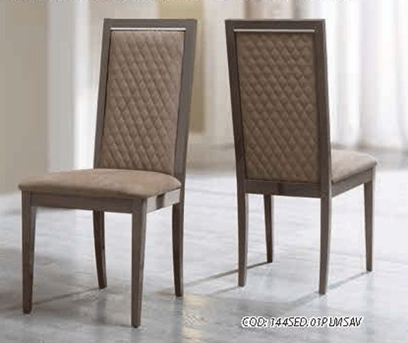 Platinum - Rombi Chair - Dark Brown