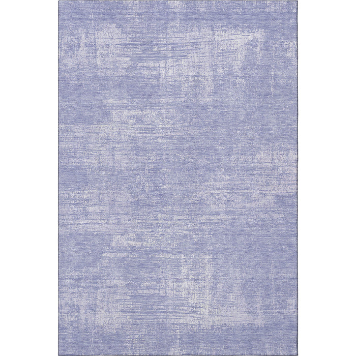 10' X 14' Abstract Washable Area Rug With UV Protection (667132) - Lavender / Ivory