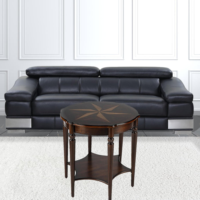 28" Round Coffee Table - Brown