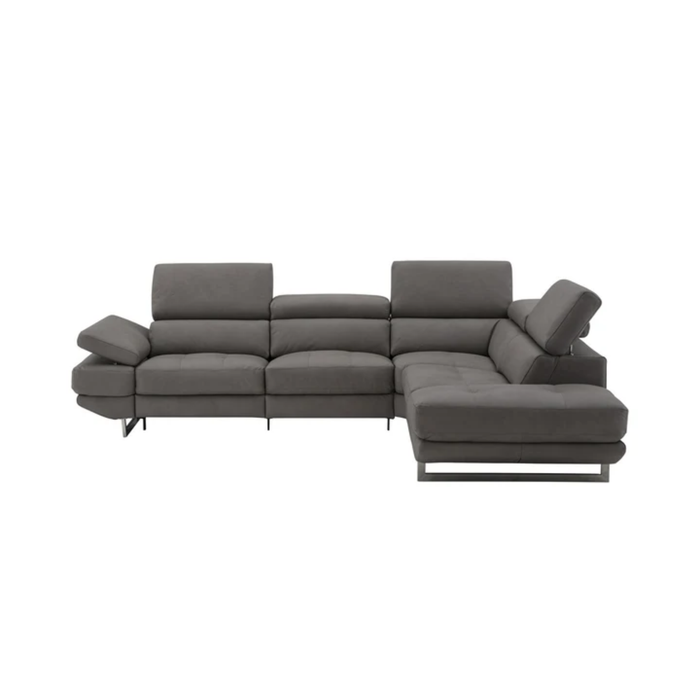 J & M Furniture Annalaise RHF Chaise Truffle