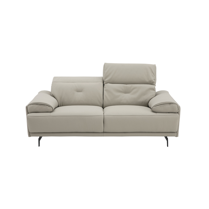 J & M Furniture Dolce Vita Reclining Sofa Set in Milk Tea
