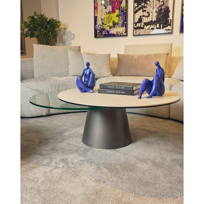 J & M Furniture LP Equinox Coffee Table