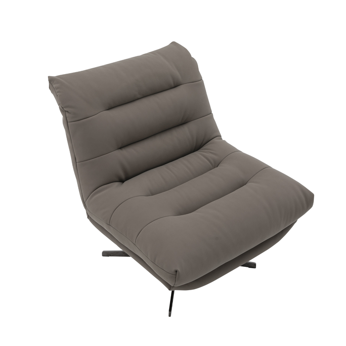 J & M Furniture Nest Swivel Chair in Brownie