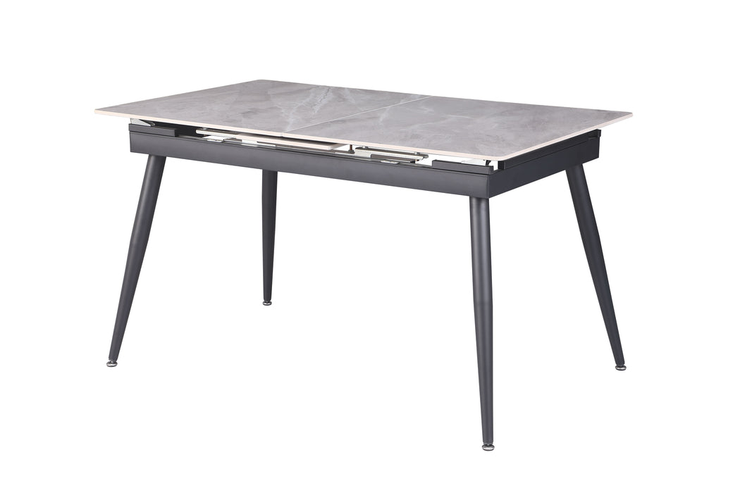 JUDITH Contemporary 5-Piece Dining Set | Extendable Table with 2-Tone Chairs
