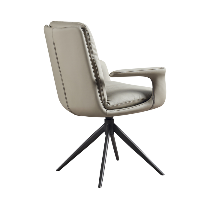 J & M Furniture RH Alabastro Swivel Armchair