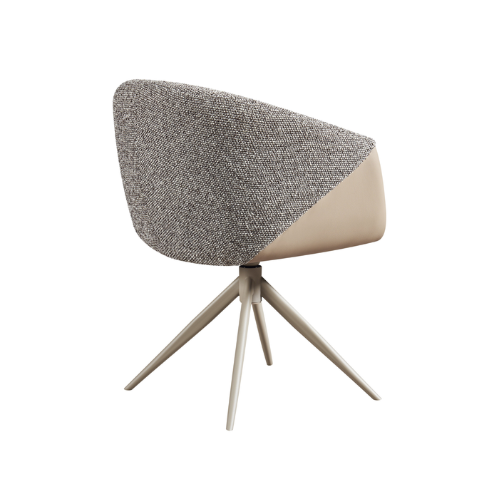 J & M Furniture RH Breccia Swivel Chair Coffee