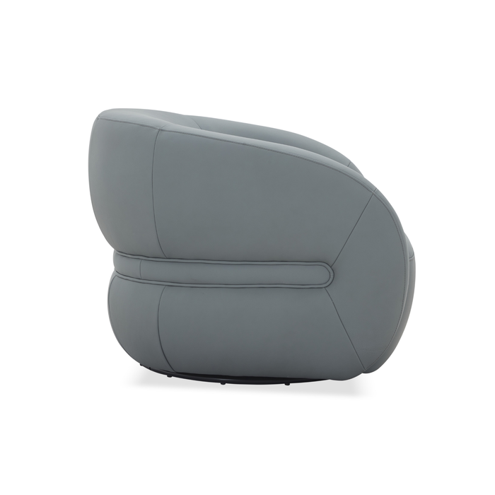 J & M Furniture Orbit Swivel Chair in Blue