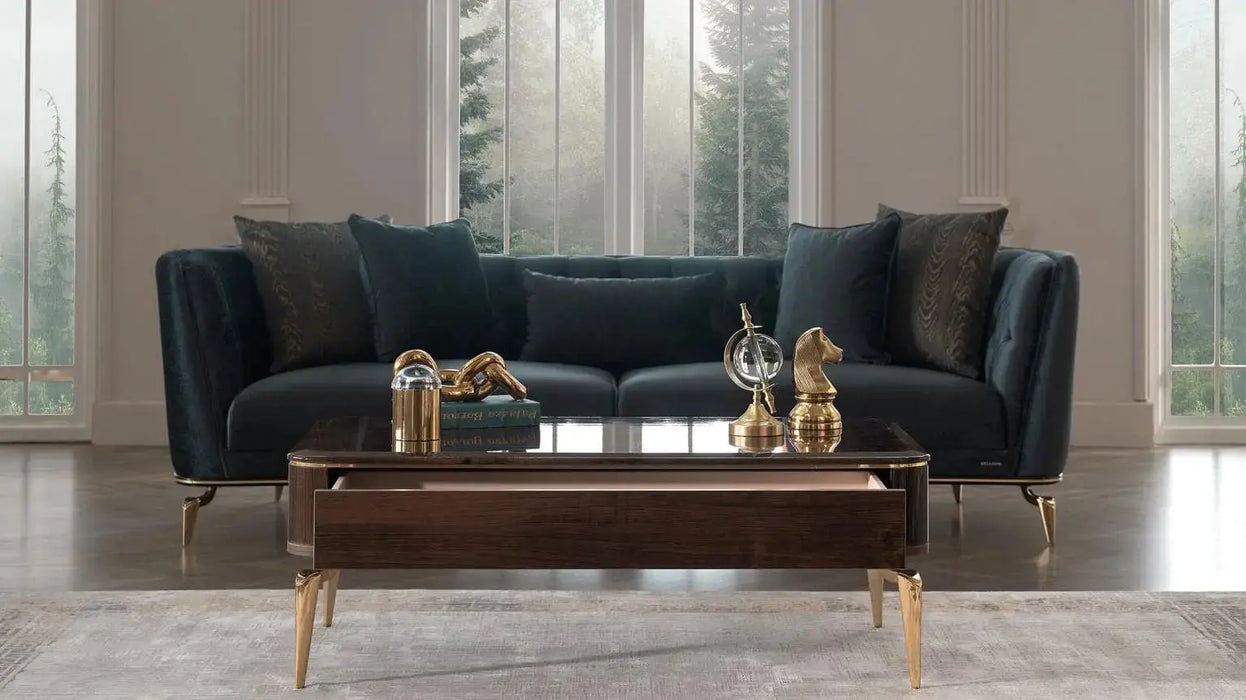 PLAZA Living Room Sofa - Lara Green