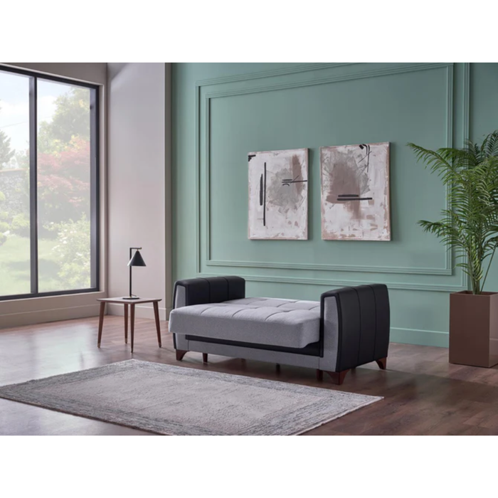 Bellona Dublin Love Seat - Boss Grey