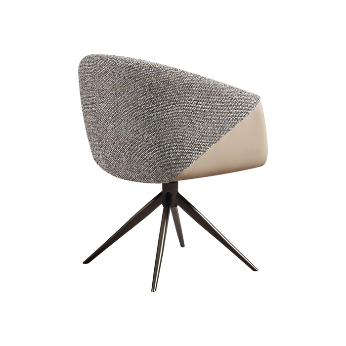 J & M Furniture RH Infinity Swivel Chair Coffee