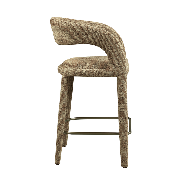 J & M Furniture Vale Counter Stool In Mocha 171