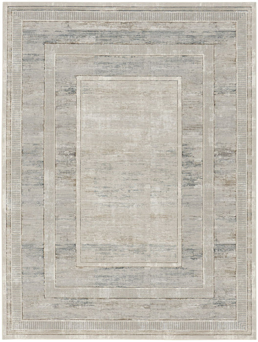 9' X 12' Geometric Area Rug (551376) - Cream
