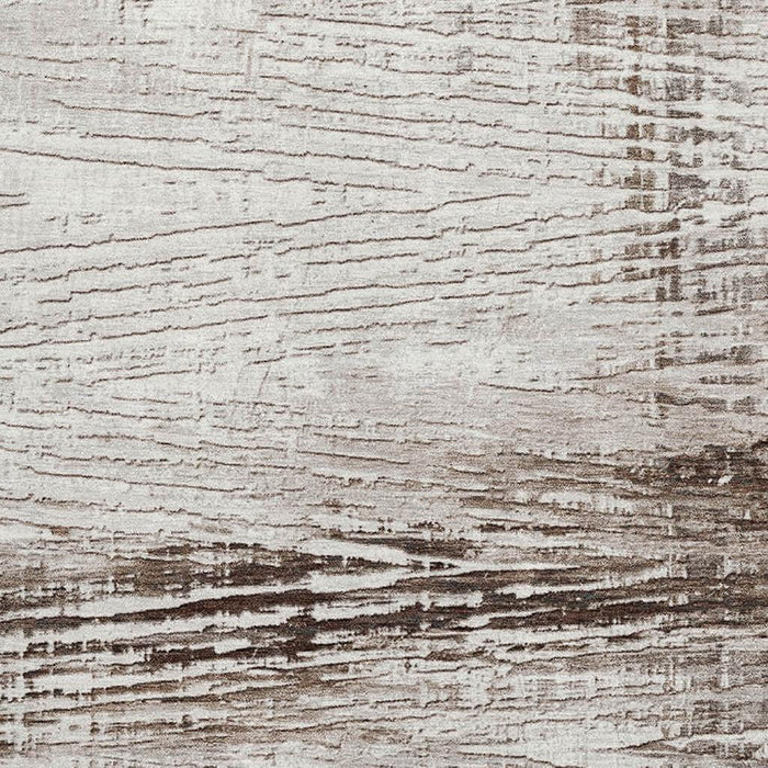10' X 14' Striped Washable Area Rug With UV Protection (710046) - Taupe / Ivory
