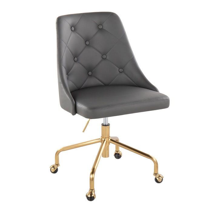 Marche - Task Chair - Gold Base