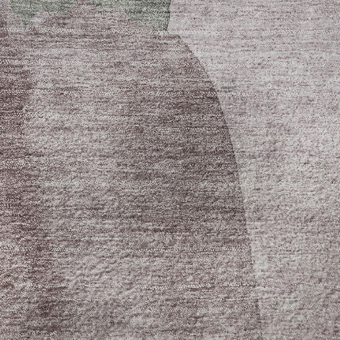 10' X 14' Abstract Washable Area Rug With UV Protection (710178) - Blush / Gray