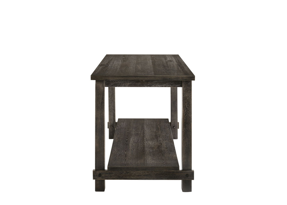 60" Wood Dining Table - Gray
