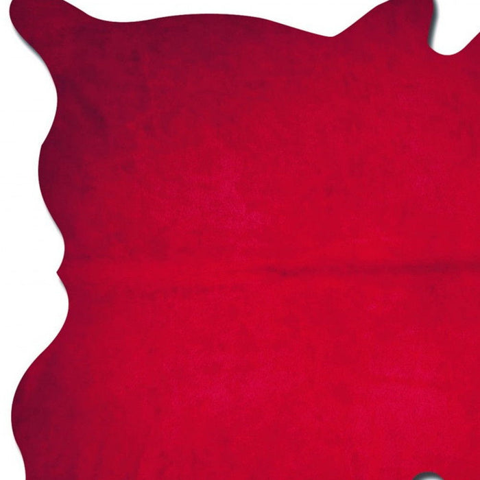 60" x 84" Cowhide Area Rug - Firecracker