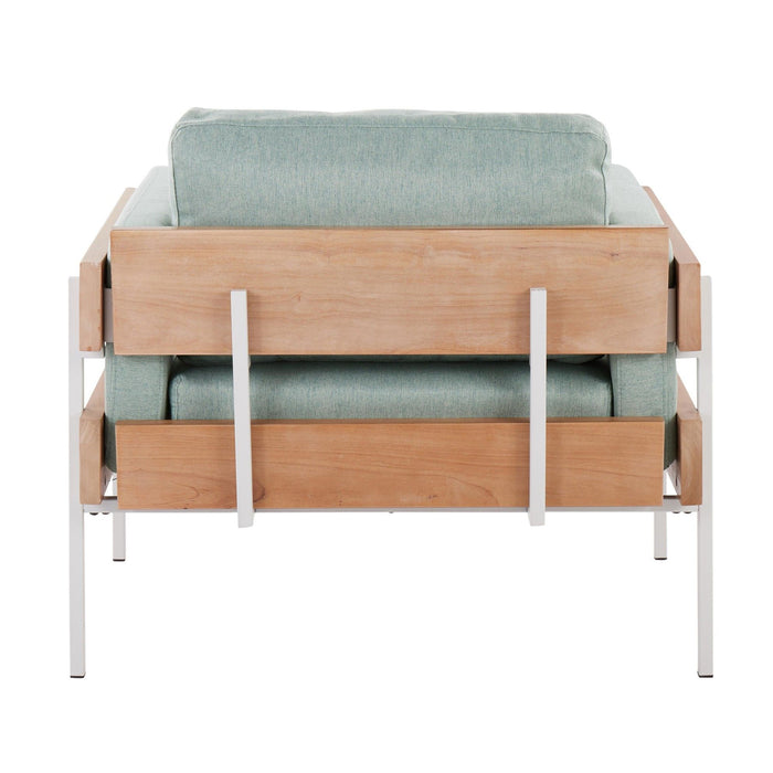 Kari - Accent Chair - Natural Green