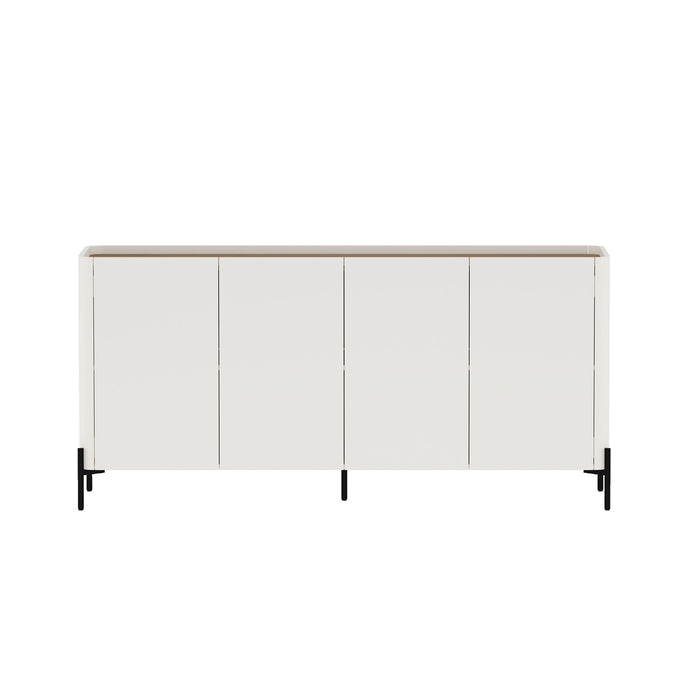 Abbey - Sideboard - Maple And Off White