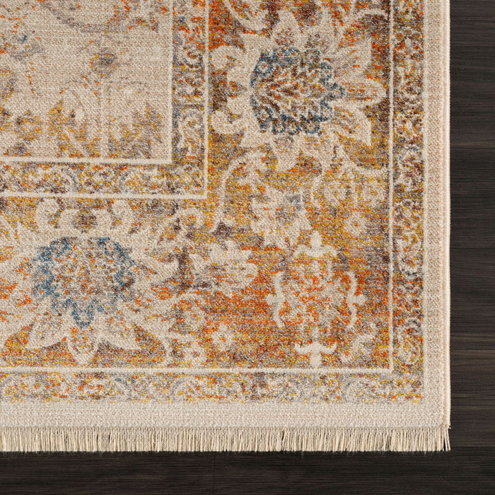 8' x 10' Oriental Area Rug - Ivory