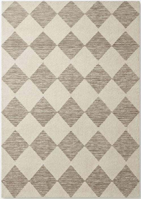 8' X 11' Geometric Area Rug (723675) - Beige / Brown