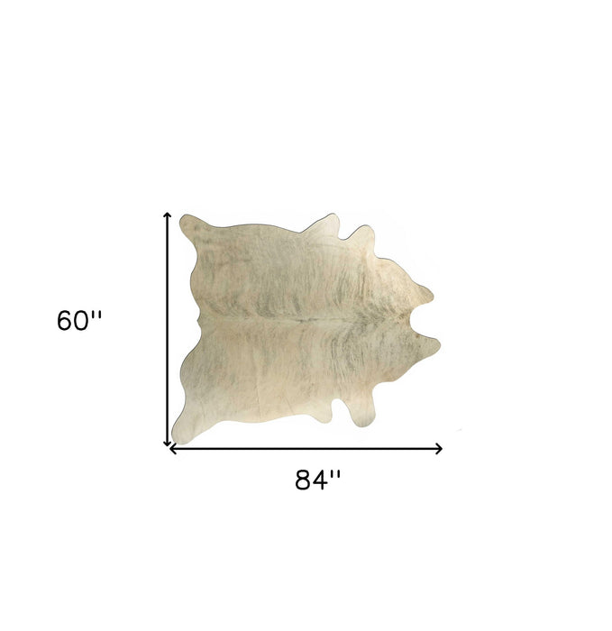 60" x 84" Cowhide Rug - Light Brindle