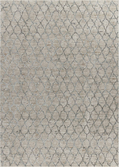 9' x 12' Moroccan Stain Resistant Area Rug - Beige