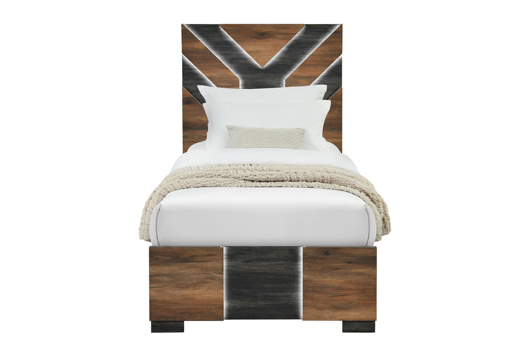 Optimus - Full Bed - Black / Brown