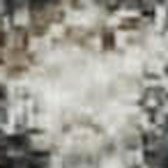 10' X 14' Abstract Washable Area Rug With UV Protection (706367) - Rust / Teal