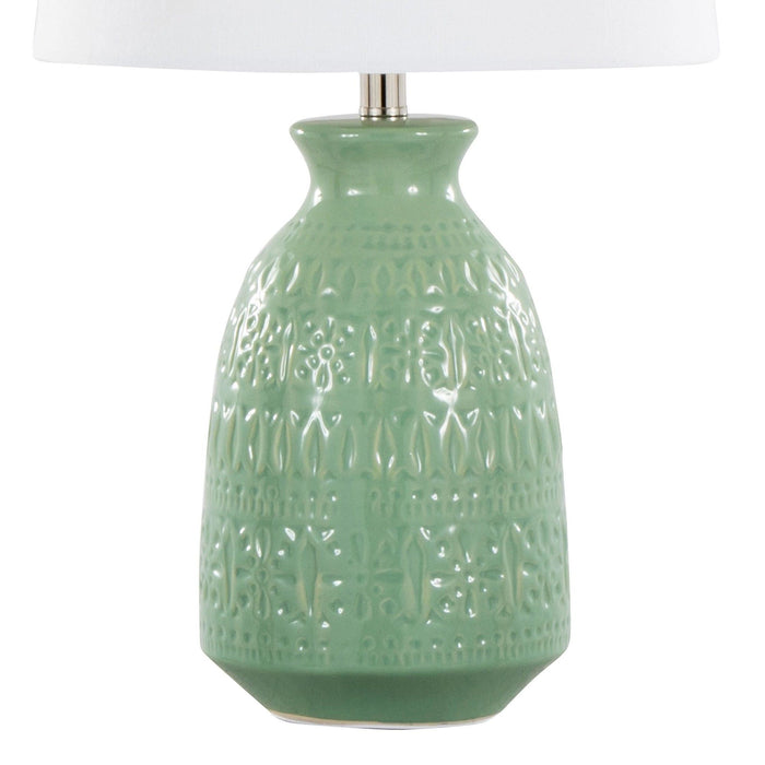 Claudia - 20" Ceramic Accent Lamp (Set of 2)