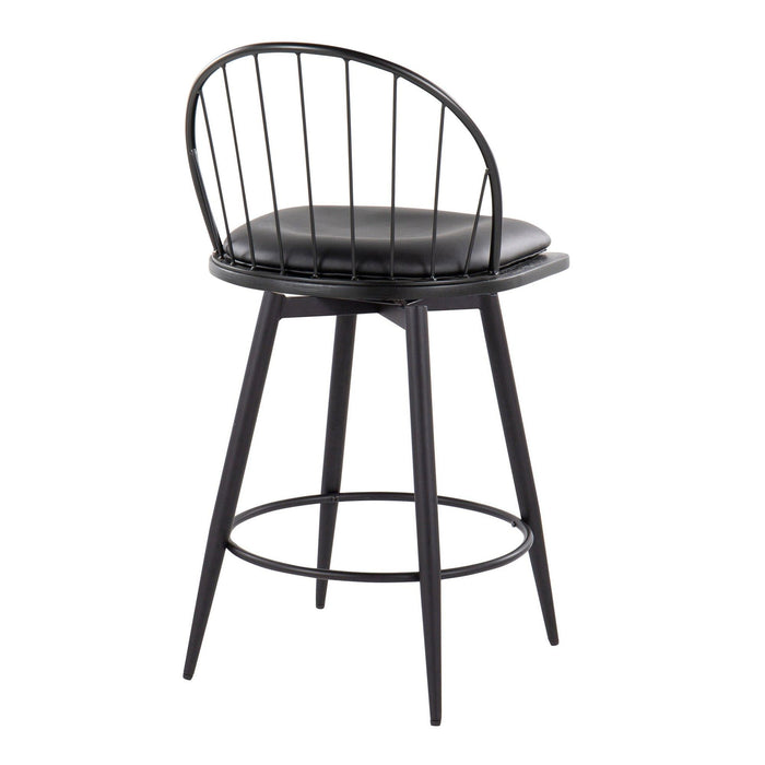 Riley - Fixed-Height Counter Stool (Set of 2)