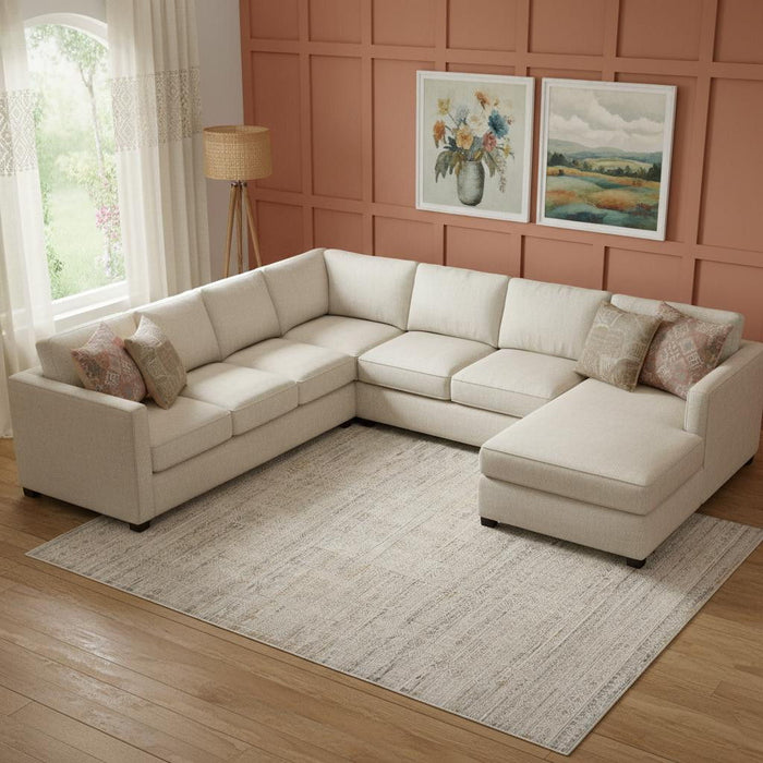 10' X 14' Southwestern Area Rug (546446) - Beige / Ivory
