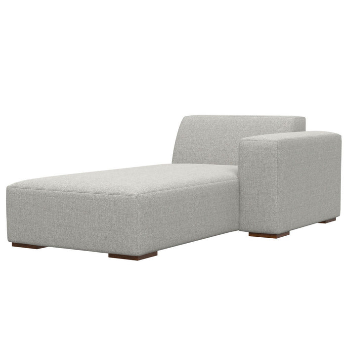 Arm Chair Fabric - Gray / Brown