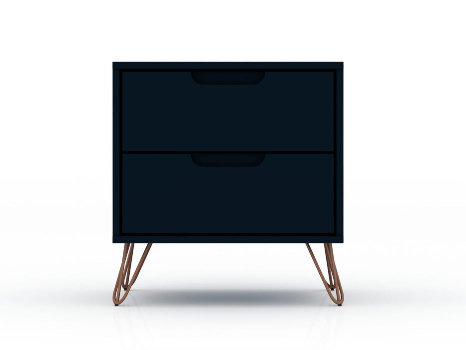Manhattan Rockefeller - 2-Drawer Nightstand